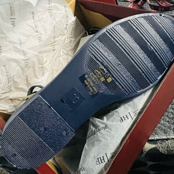 Henry Ferrera Clarity Navy Rainboots - Picture 9 of 11